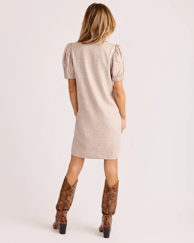 Celine Dress in Chalk