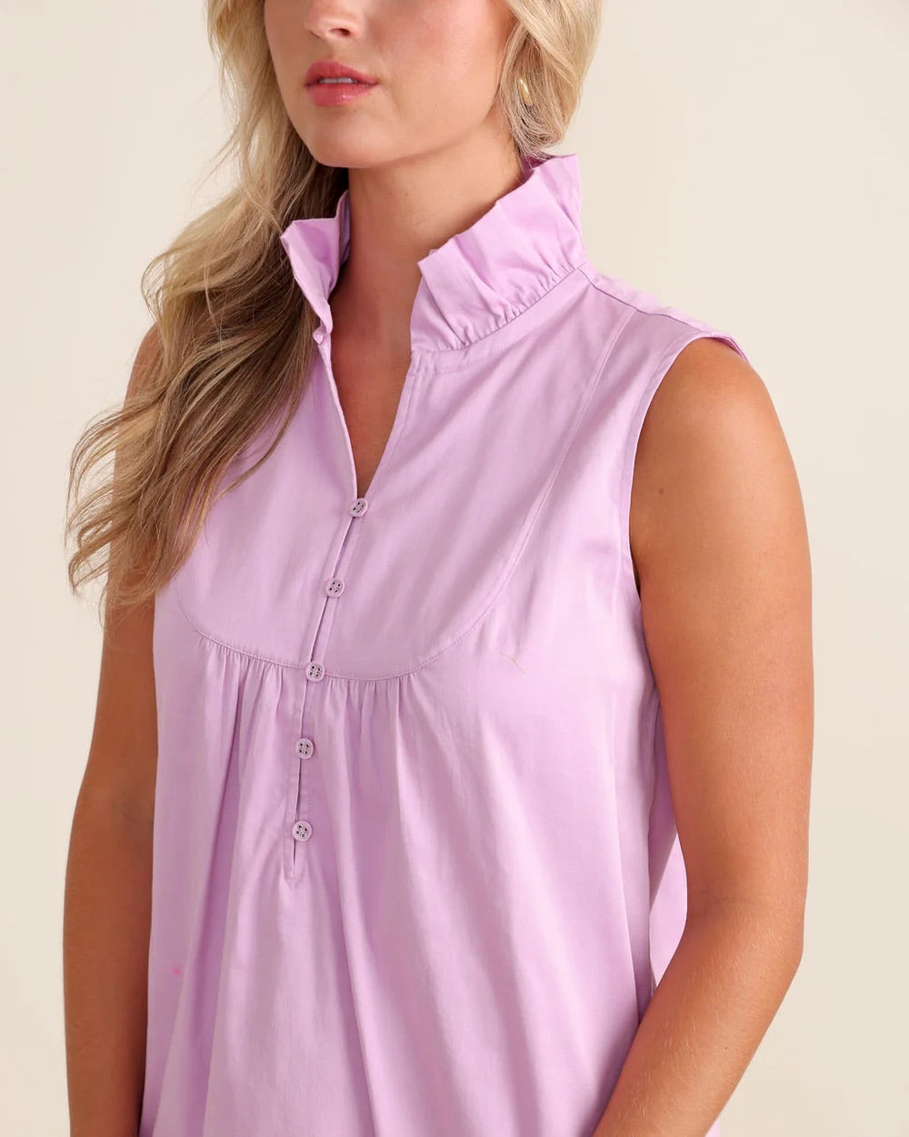 Glenda Dress in Thistle
