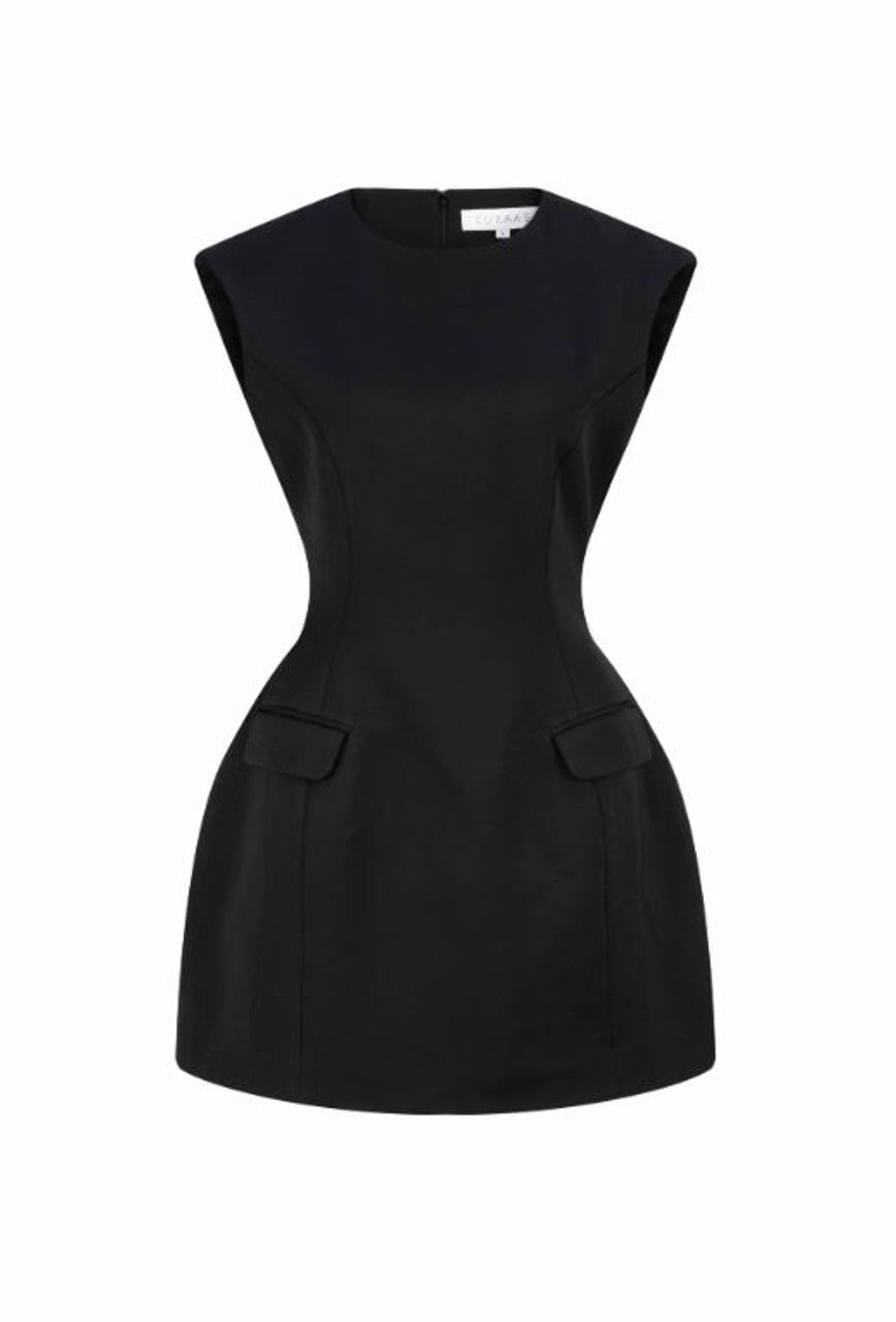 Seren Dress in Black