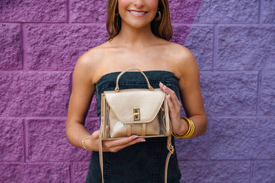 The Audrey in Metallic Gold