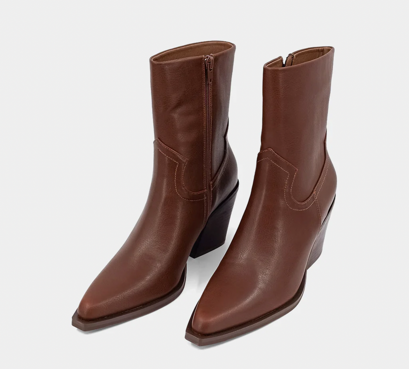 Victoria Boots in Cognac