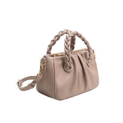 Gracelyn Vegan Crossbody Bag in Nude