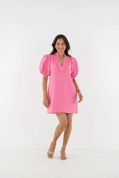 hampton mini dress Hampton Mini Dress in Rosé – NK Boutique