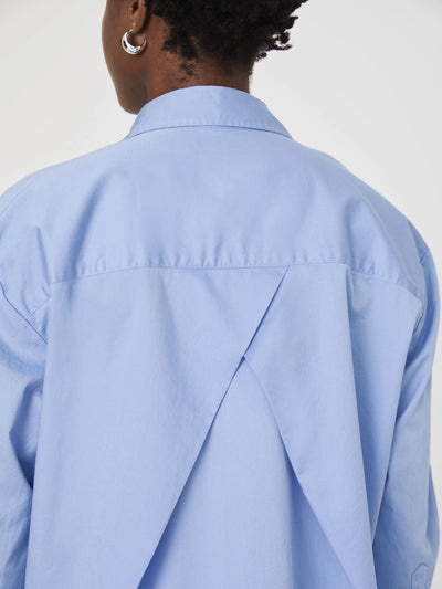 Alexis Cotton Shirt in Oxford Blue