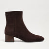 Paige Ankle Boot in Cafe Noir Brown Suede