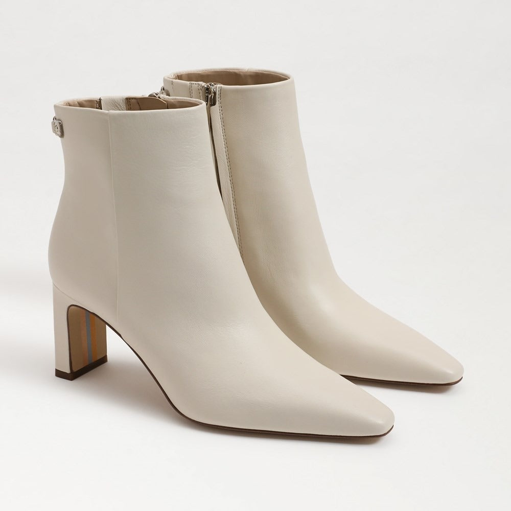 Saige Ankle Bootie in Modern Ivory