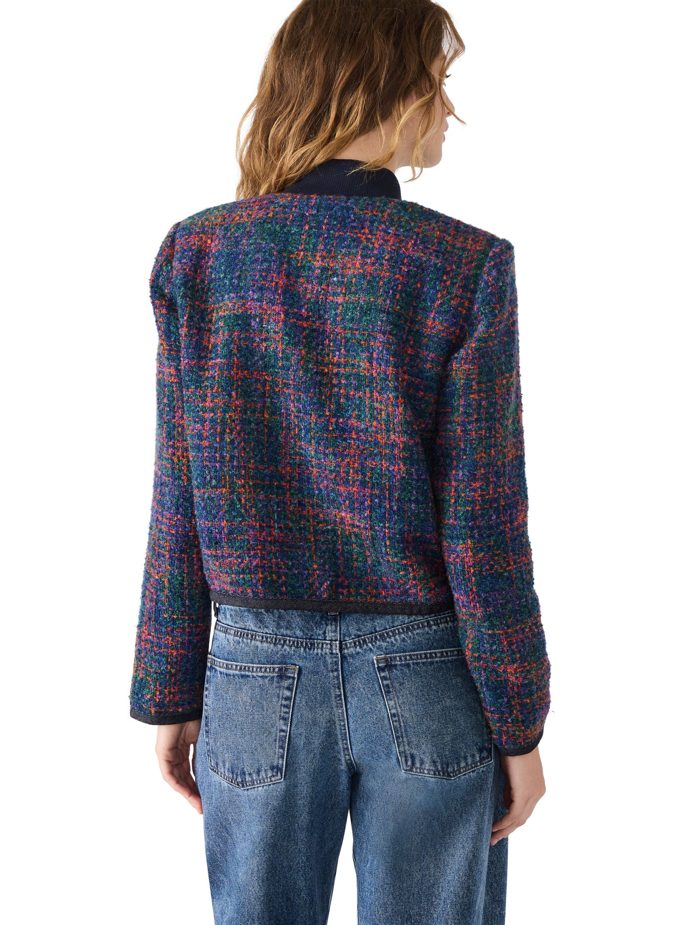 Carlene Jacket in Blue Multi