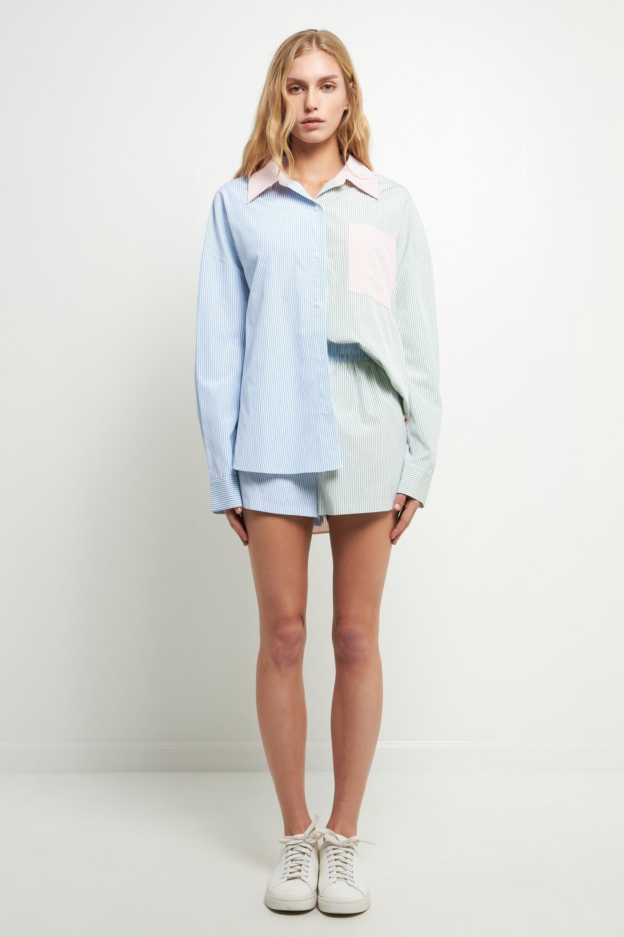 Casey Colorblock Shirt in Multi