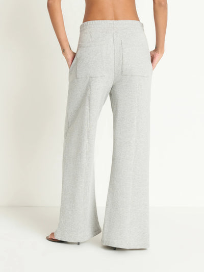 Lincoln Knit Pant in Heather Grey
