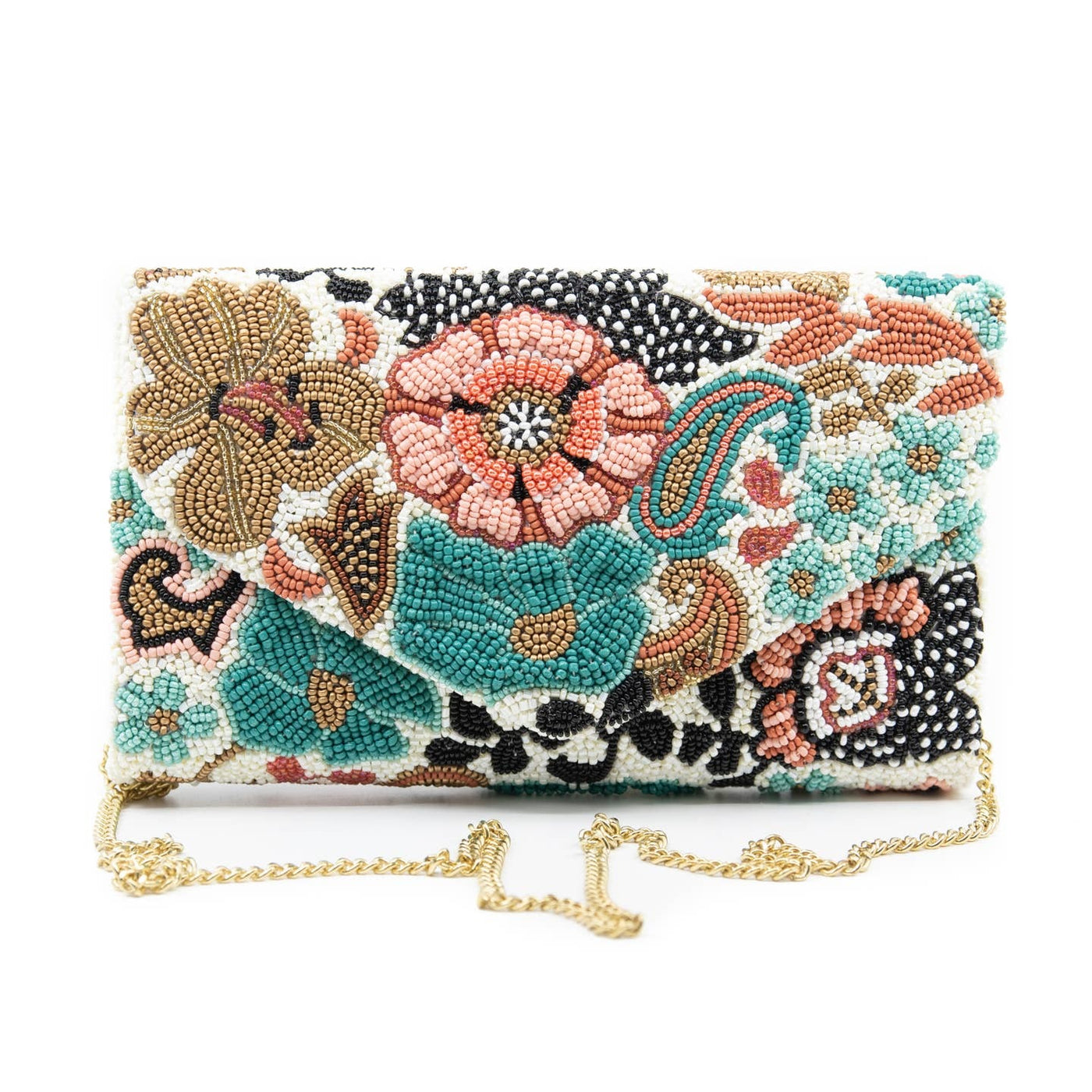 Ginny Beaded Bag in Multi