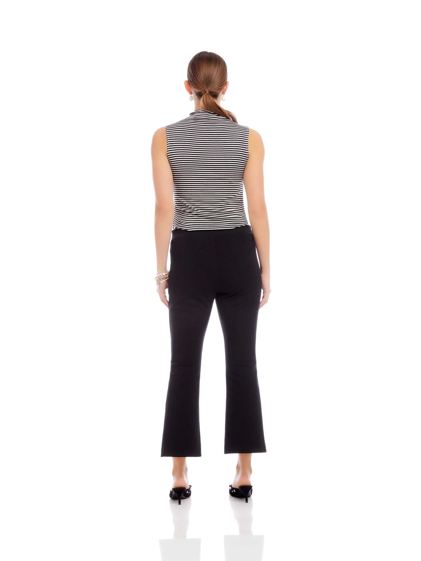 Sigourney Pintuck Pants in Black