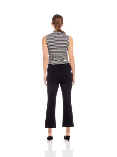 Sigourney Pintuck Pants in Black