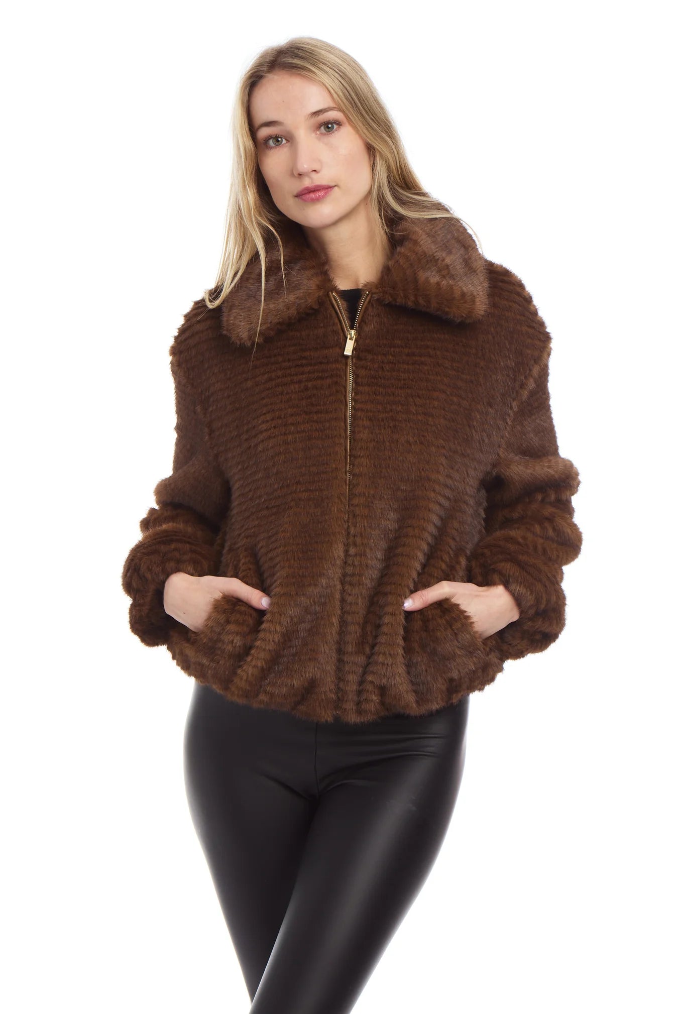 Garbo Bomber in New Mink