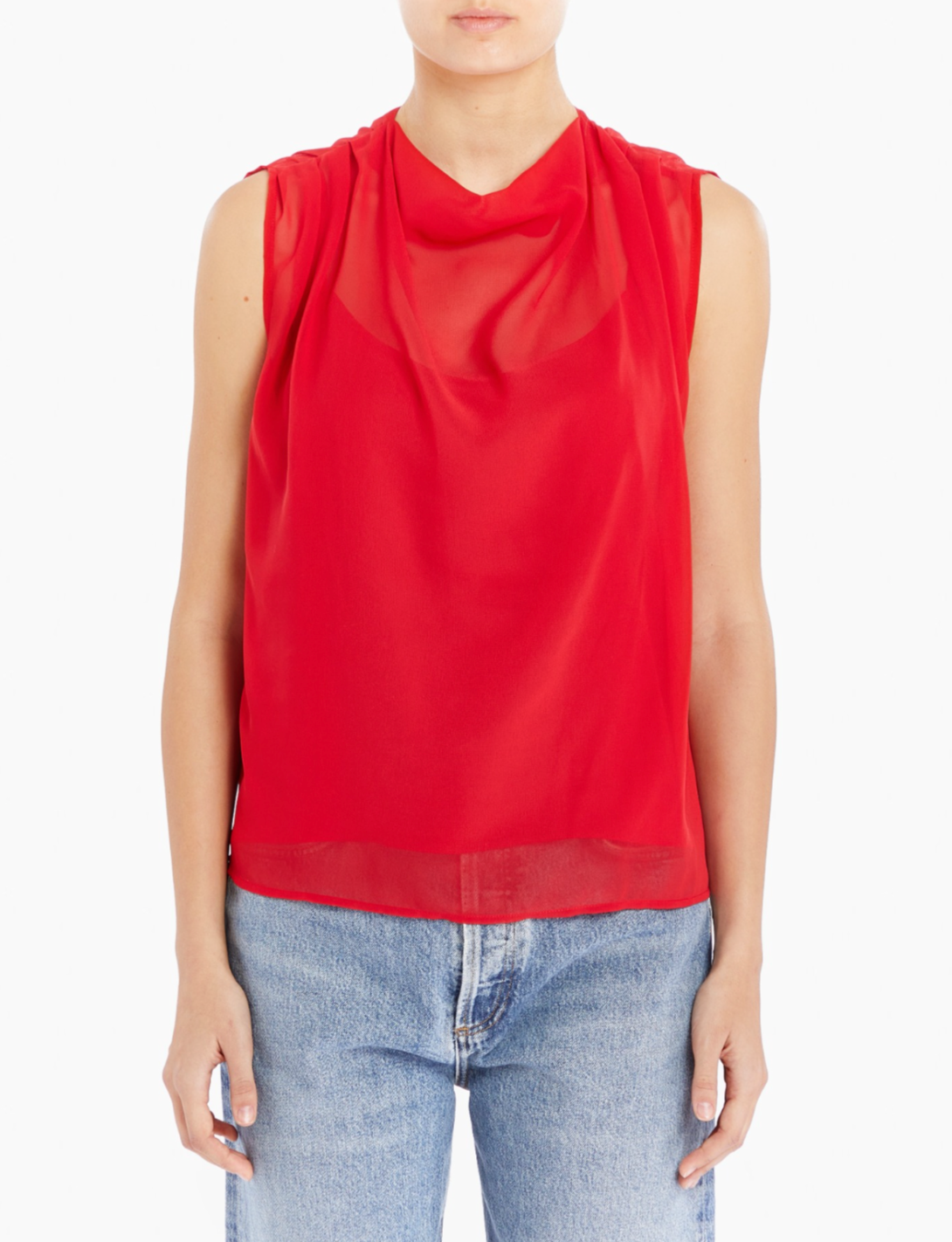 Scala Top in Red