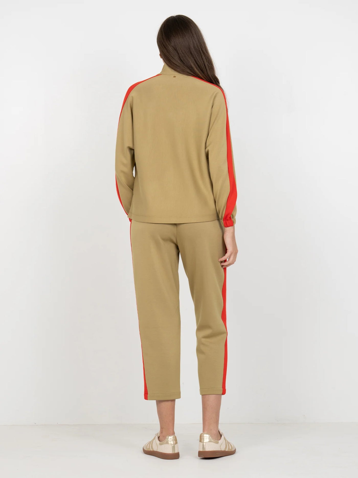 Long-Sleeve Poppy in Cherry Spice