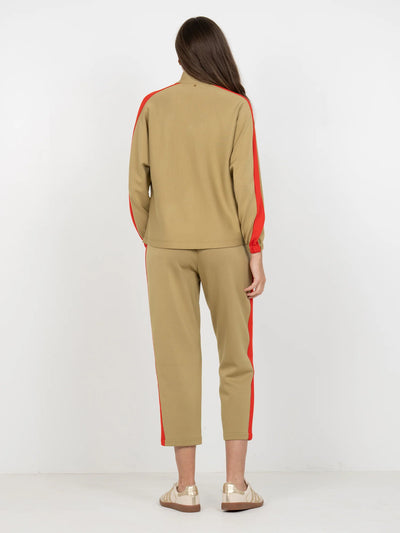 Long-Sleeve Poppy in Cherry Spice