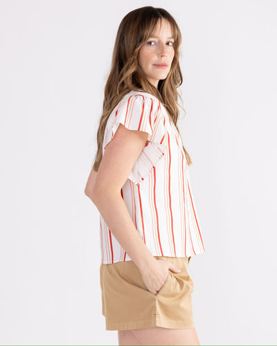 Tara Top In Breakers Stripe