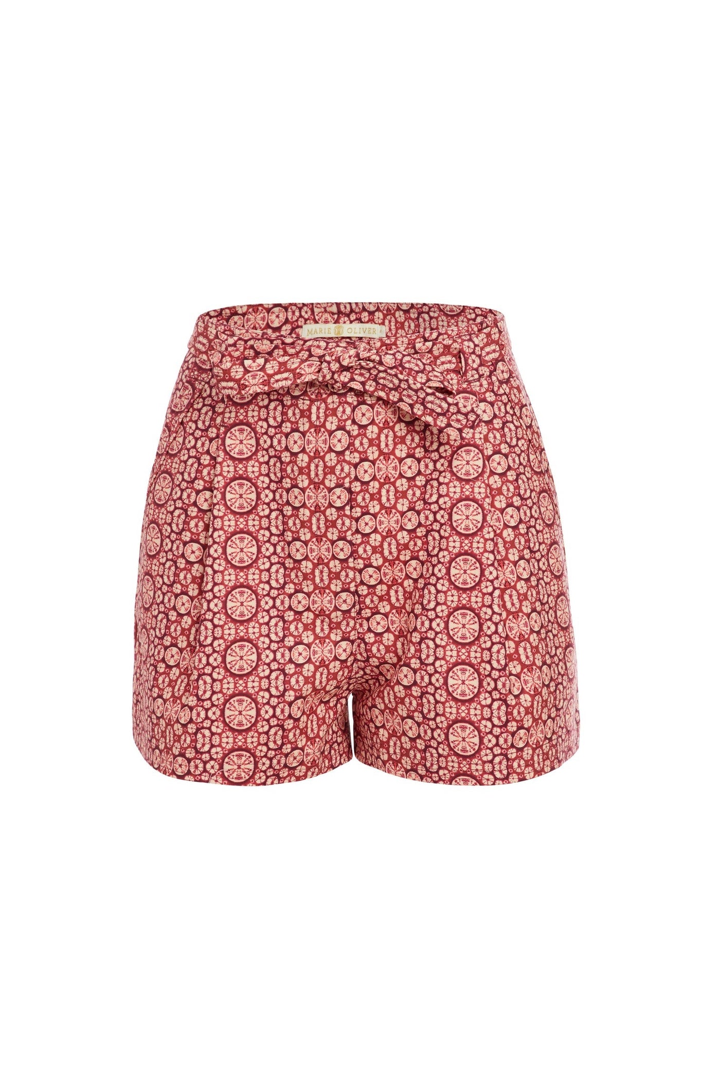Eryn Shorts in Hibiscus Shibori