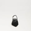 Bianka Gilded Slingback Pump in Black Brahma Hair