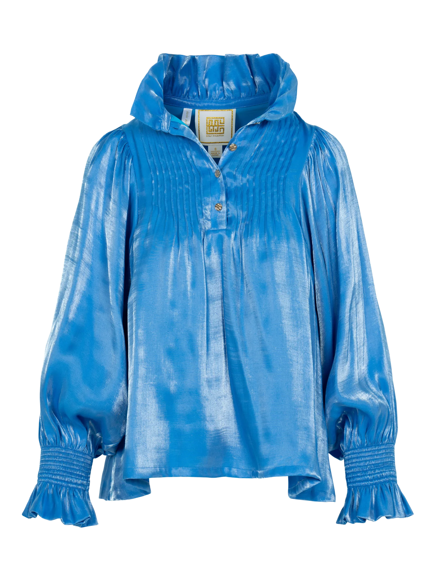 Charlotte Top in Sapphire