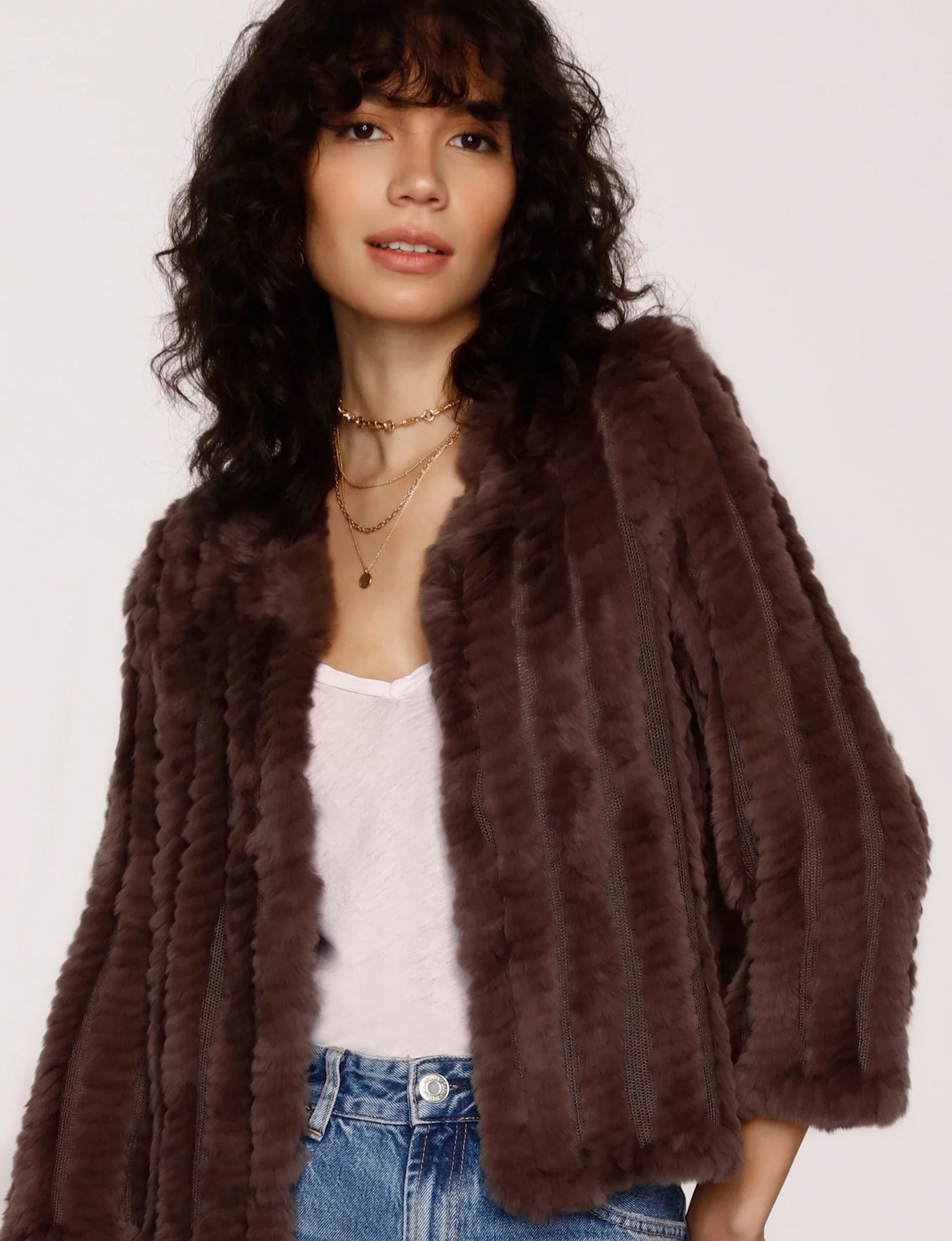 Rosa Jacket in Chocolate