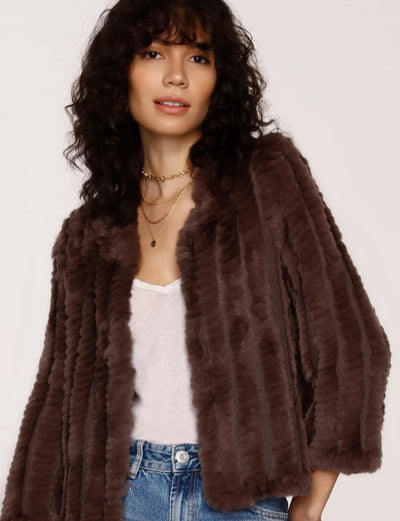 Rosa Jacket in Chocolate