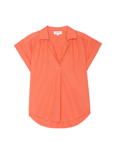 Elliot Shirt in Coral Kiss