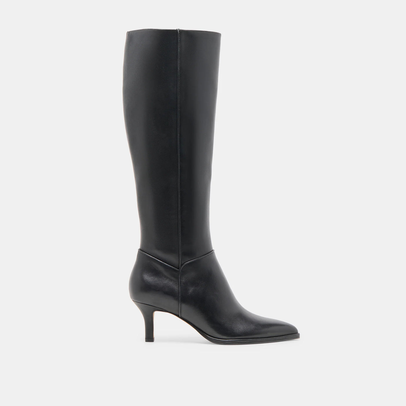 Aldy Boots in Black Leather