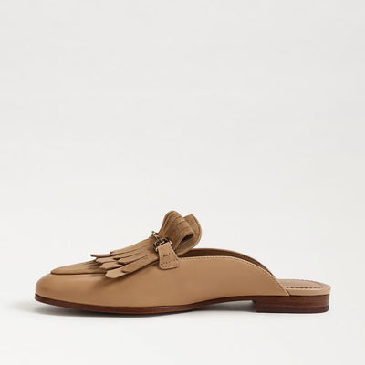 Lainey Bit Mule in French Sand Leather