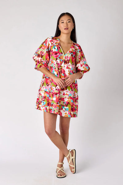 Elaine Dress in Cosmos