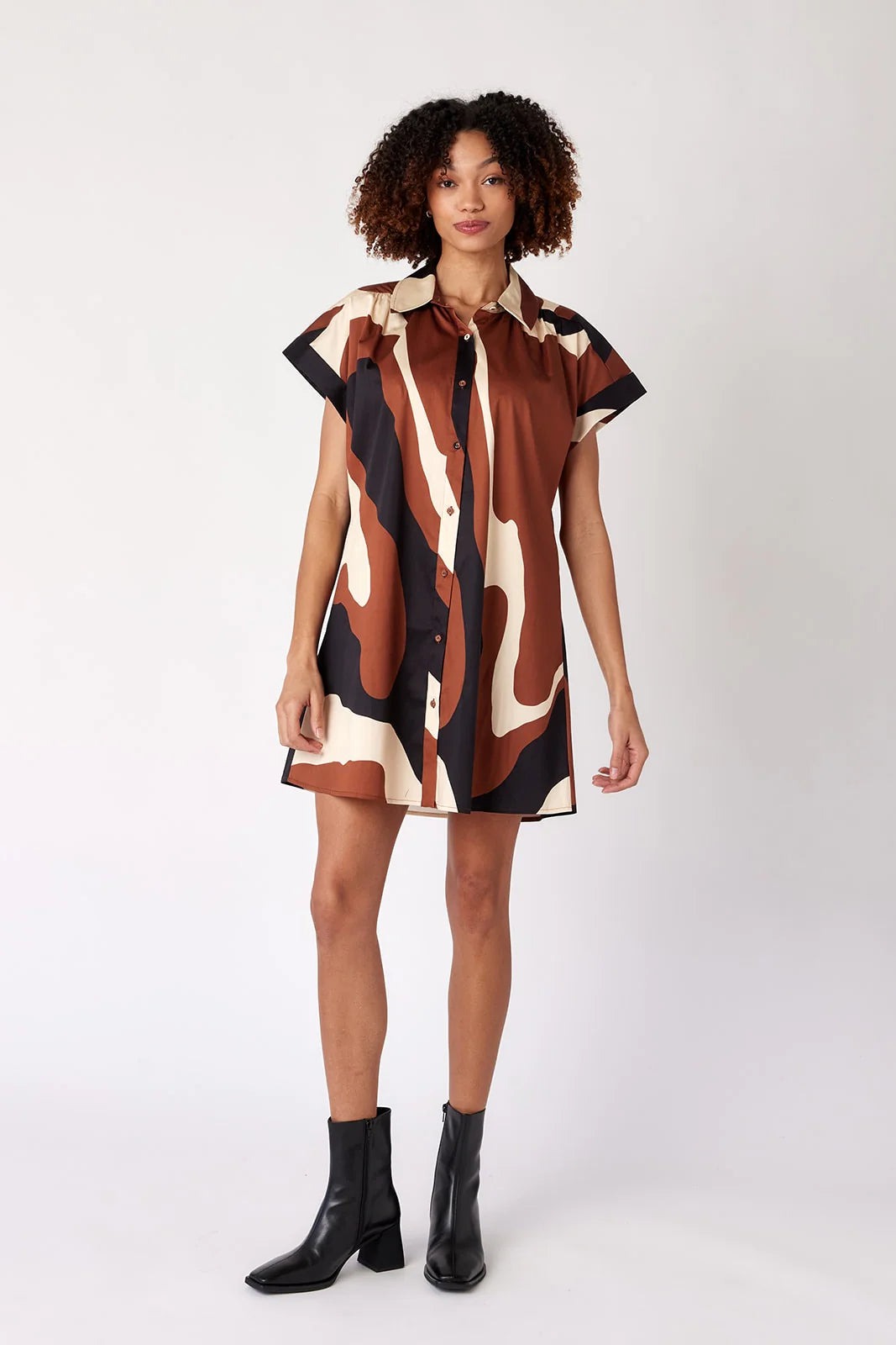 Jennings Dress in Topography