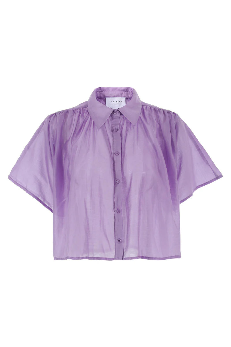 The Hayden Shirt in Lilac