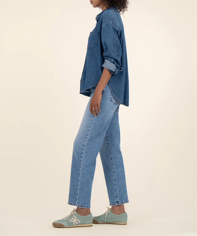 Charlotte High Rise Wide Leg in Incontestable