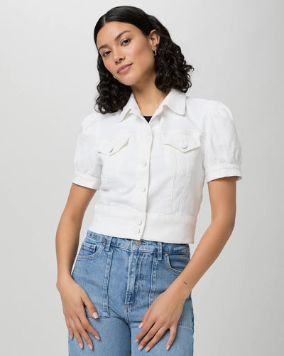 Kendra Jacket in Crisp White