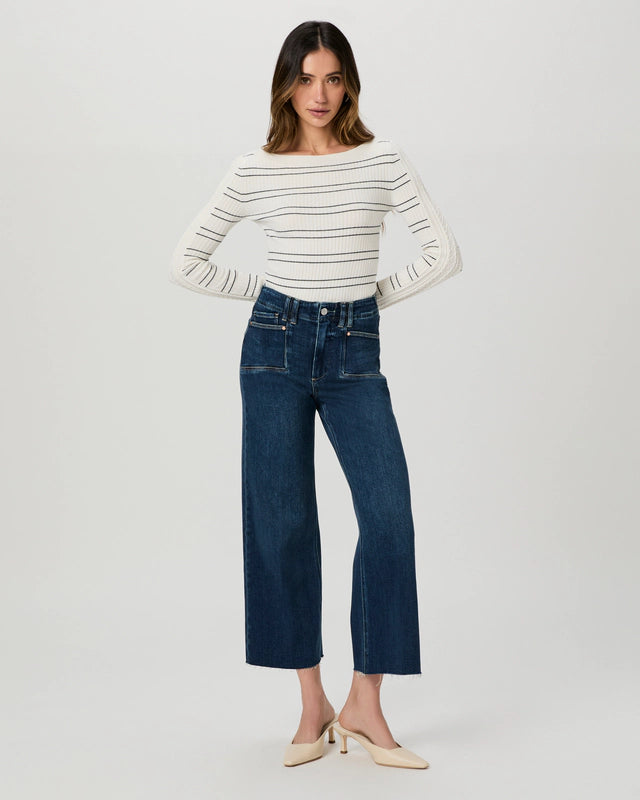 Anessa Wide Leg Jean in Amoroso