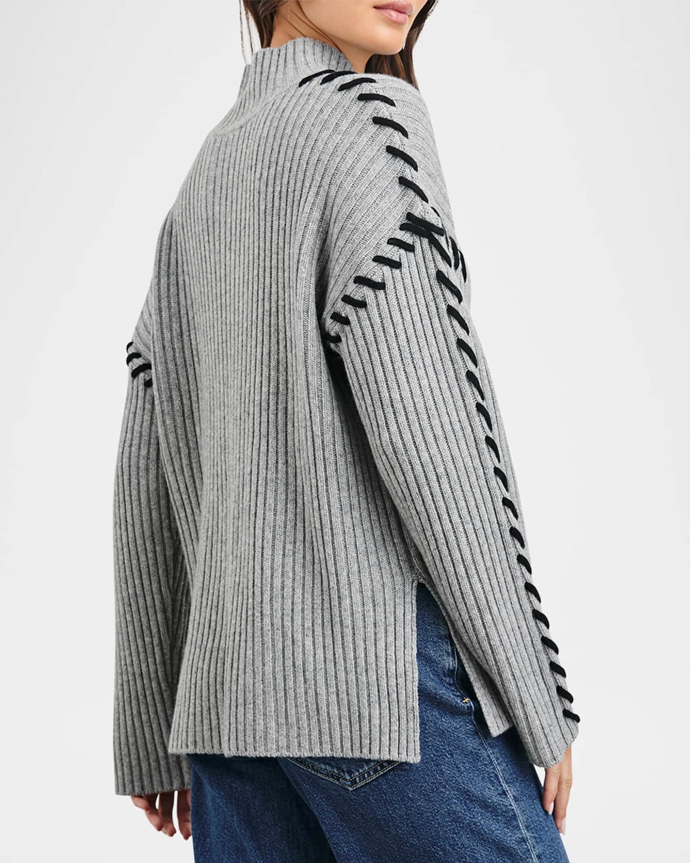 Liam Sweater in Heather Grey