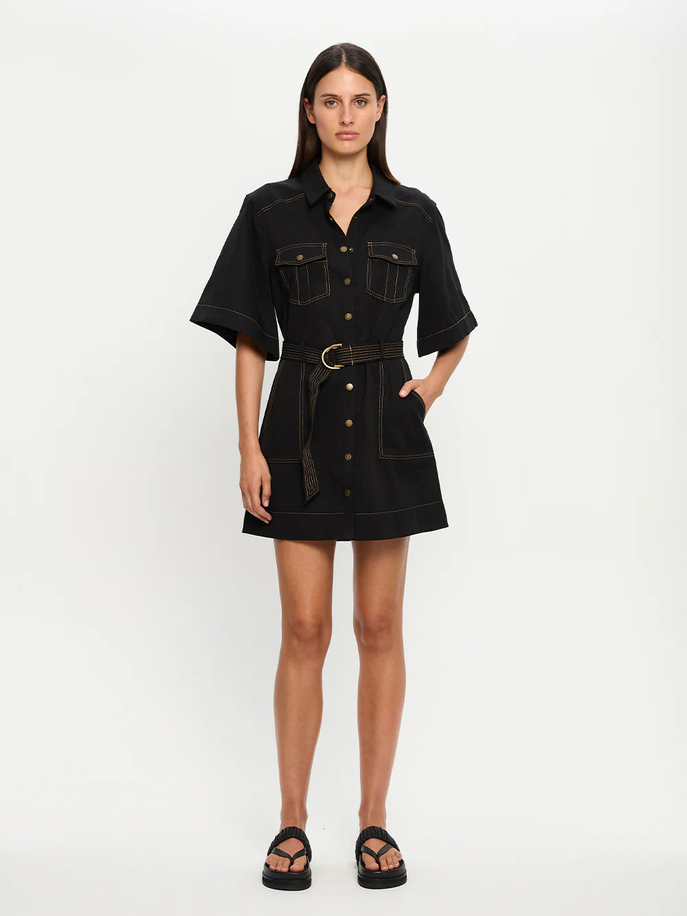 Gianna Dress in Black