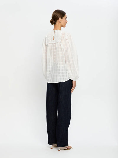 Paige Blouse in Ivory