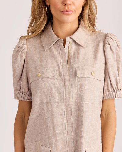 Celine Dress in Chalk