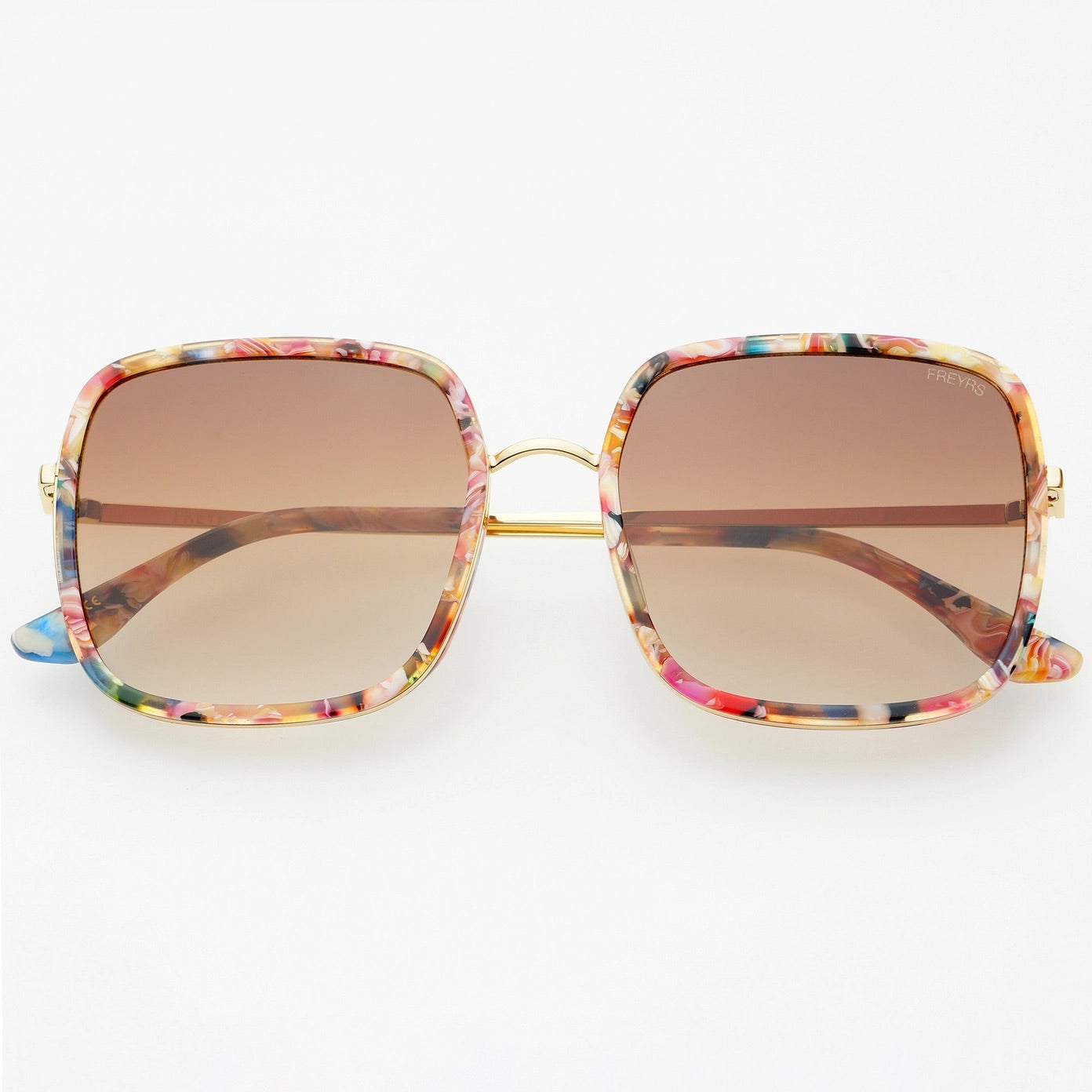 Cosmo Acetate Sunglasses in Rose Tortoise