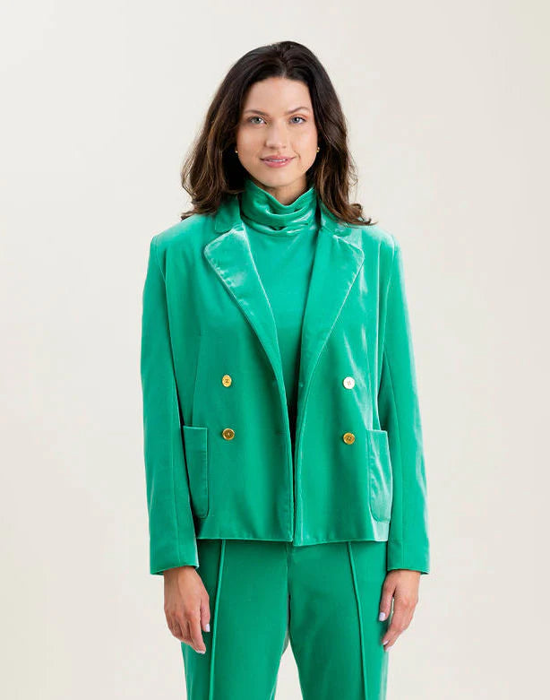 Steph Blazer in Dynasty Green