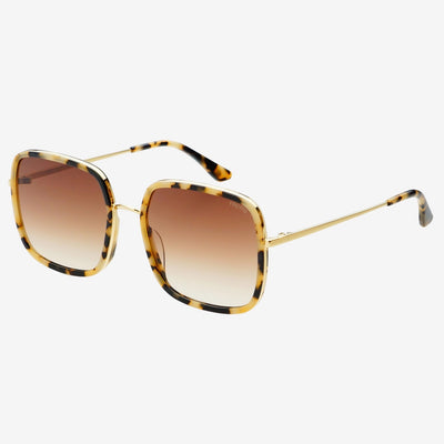 Cosmo Acetate Sunglasses in Milky Tortoise