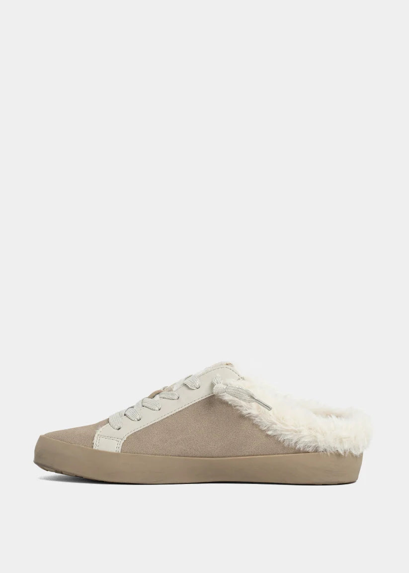 Pinah Sneaker in Taupe Suede