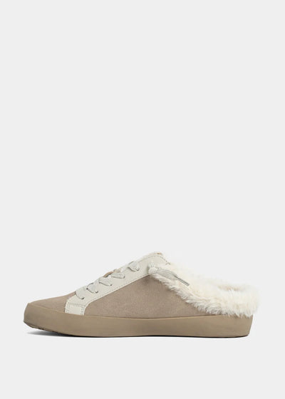 Pinah Sneaker in Taupe Suede