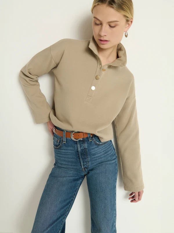 Franz Sweatshirt in Vintage Khaki