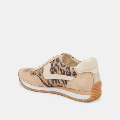 B.NTCD Sneakers in Suede Leopard