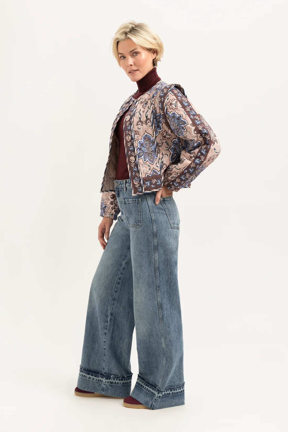 The Fleury Jacket in Old Rose