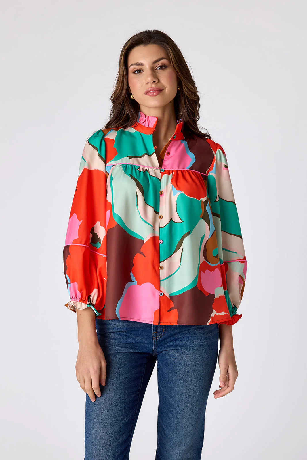 Worth Blouse in O'Keeffe