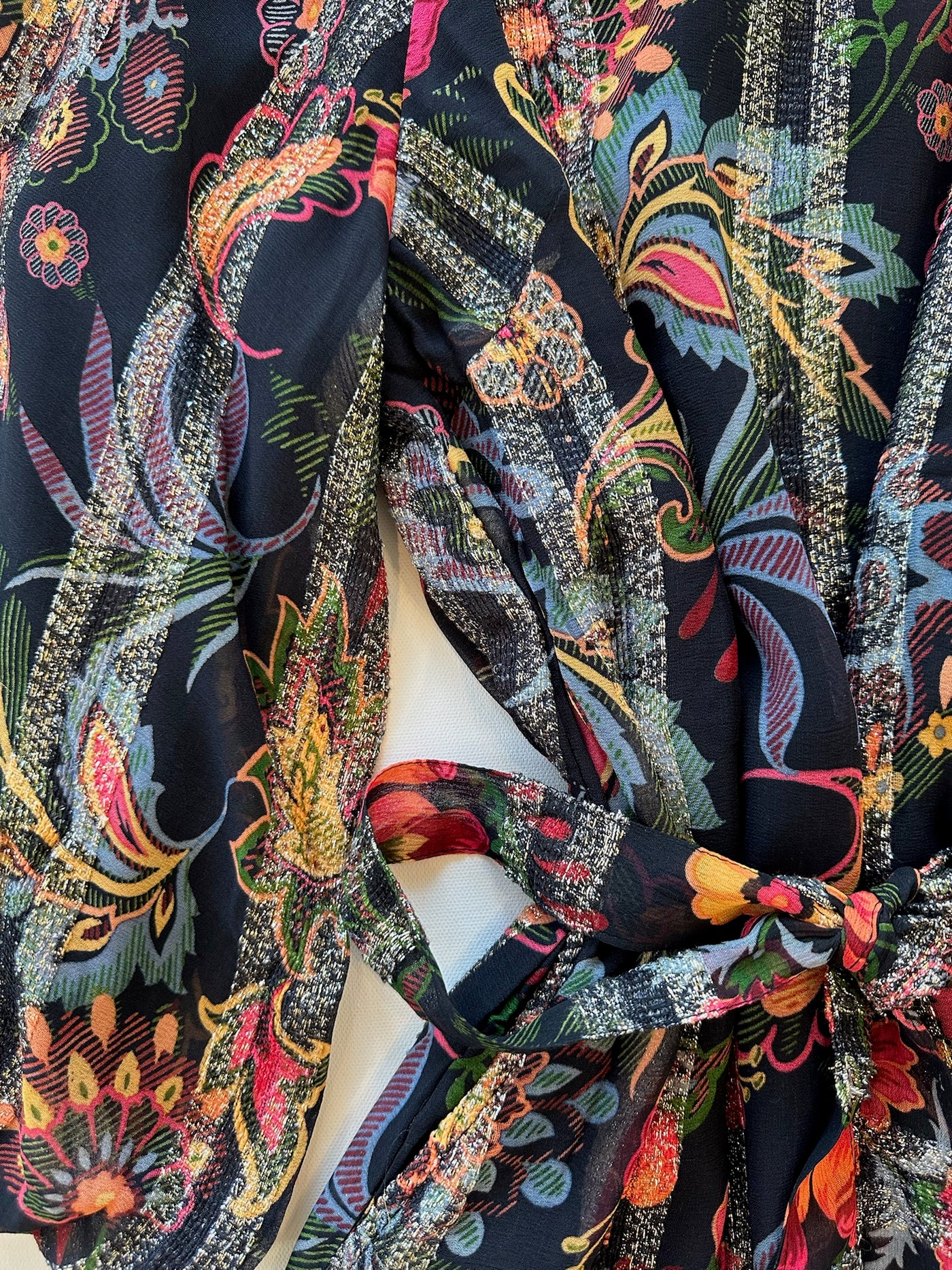 Mimi Mini Dress in Black Multi
