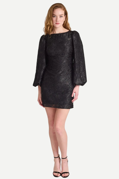 Rothschild Dress in Onyx Floral